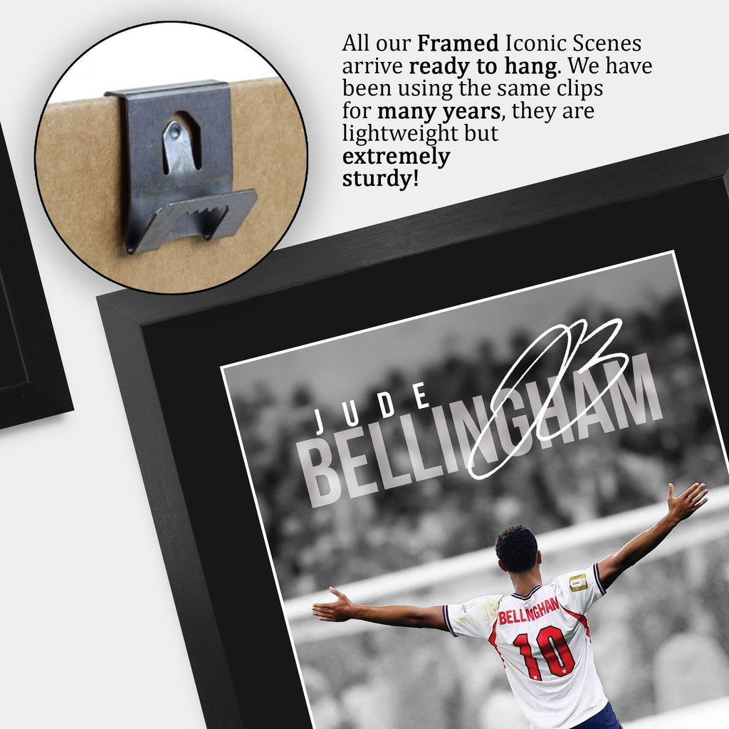Jude Bellingham England Iconic A3 framed print, view 5