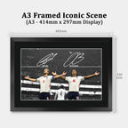 Harry Kane & Jude Bellingham England A3 framed print, view 2