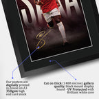 Bukayo Saka True Icon A3 framed print, view 4