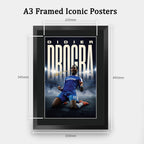 Didier Drogba True Icon A3 framed print, view 2