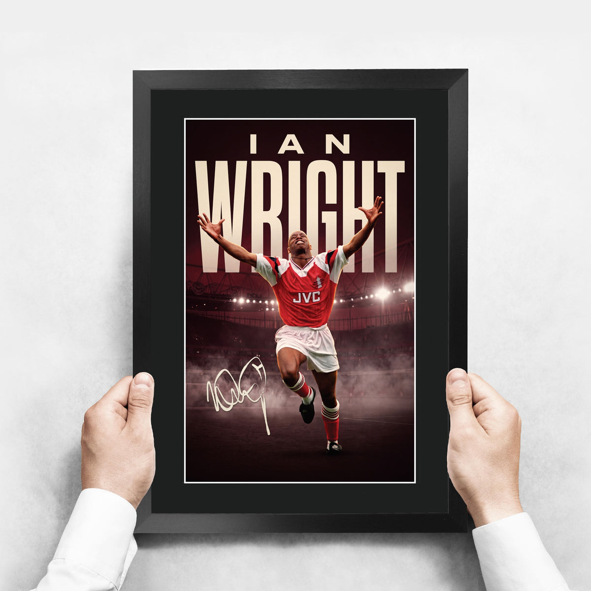 Ian Wright True Icon A3 framed print, view 3