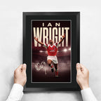 Ian Wright True Icon A3 framed print, view 3
