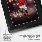 Ian Wright True Icon A3 framed print, view 4