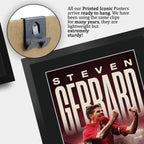 Steven Gerrard True Icon A3 framed print, view 5