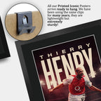 Thierry Henry True Icon A3 framed print, view 5