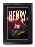 Thierry Henry True Icon A3 framed print