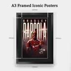 Bradley Barcola True Icon A3 framed print, view 2