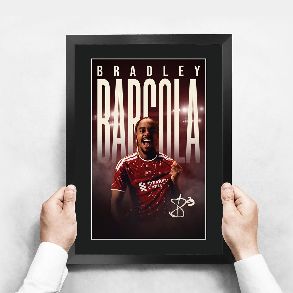 Bradley Barcola True Icon A3 framed print, view 3