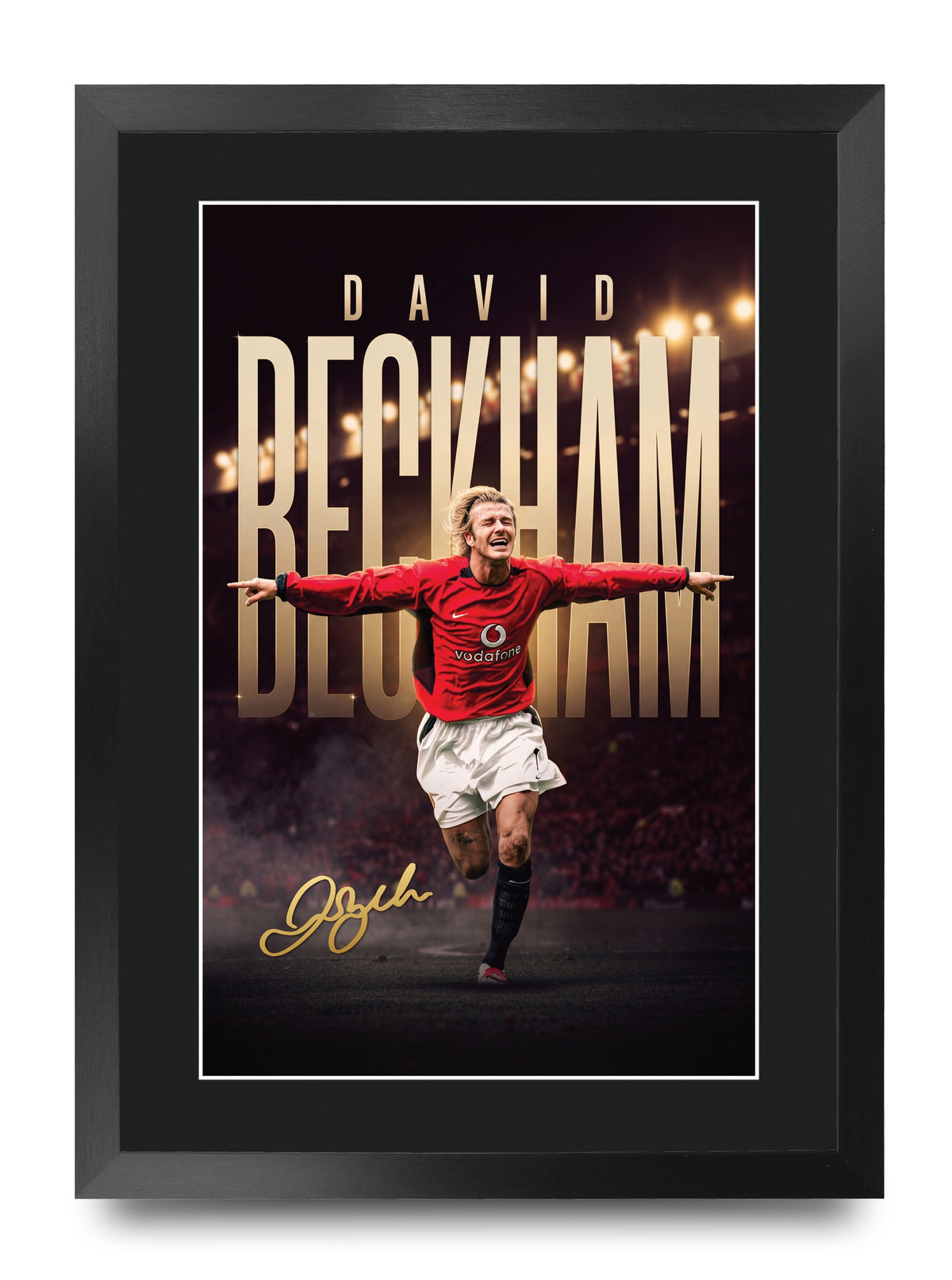 David Beckham True Icon A3 framed print