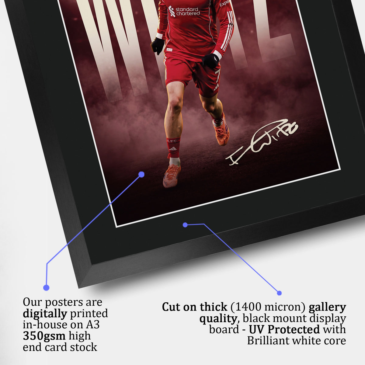 Florian Wirtz True Icon A3 framed print, view 4