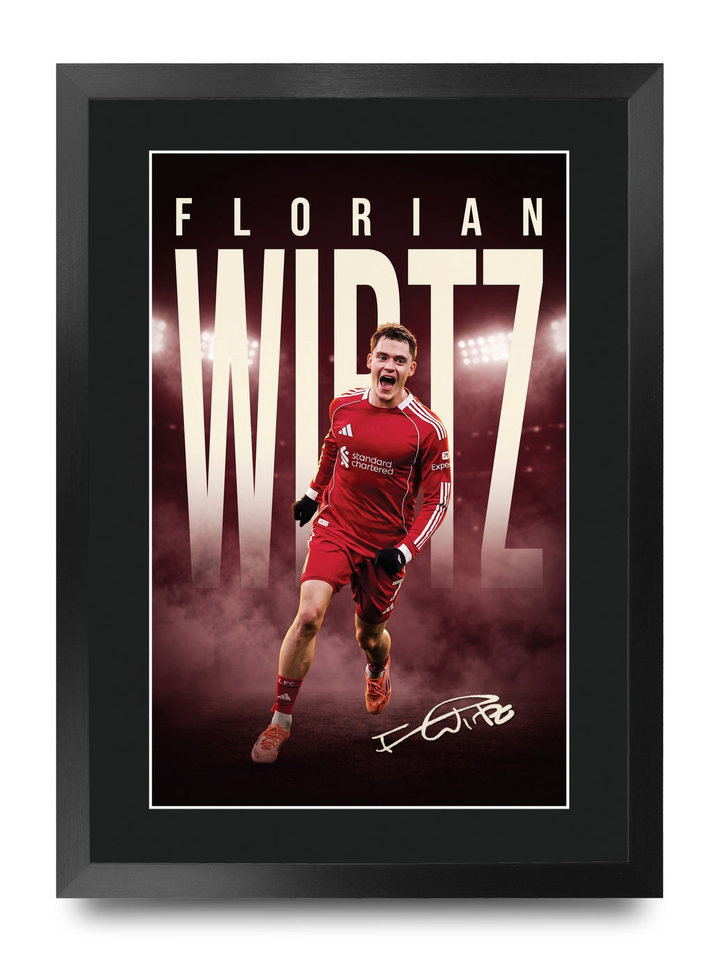 Florian Wirtz True Icon A3 framed print