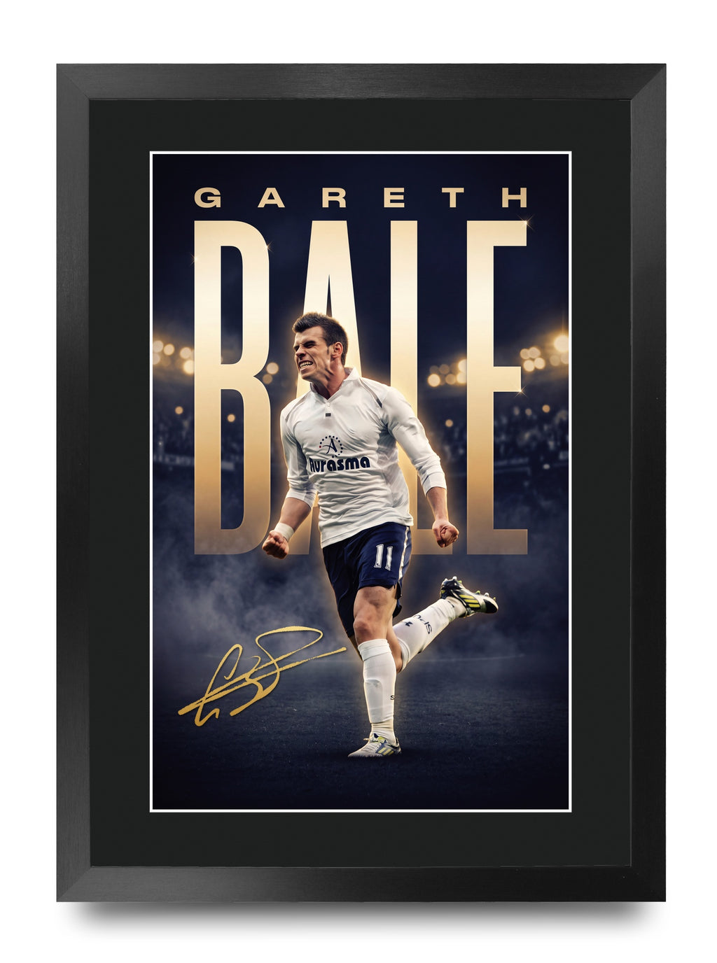 Gareth Bale True Icon A3 framed print