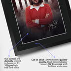 George Best True Icon A3 framed print, view 4