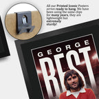 George Best True Icon A3 framed print, view 5