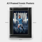 Kevin De Bruyne A3 framed print, view 2
