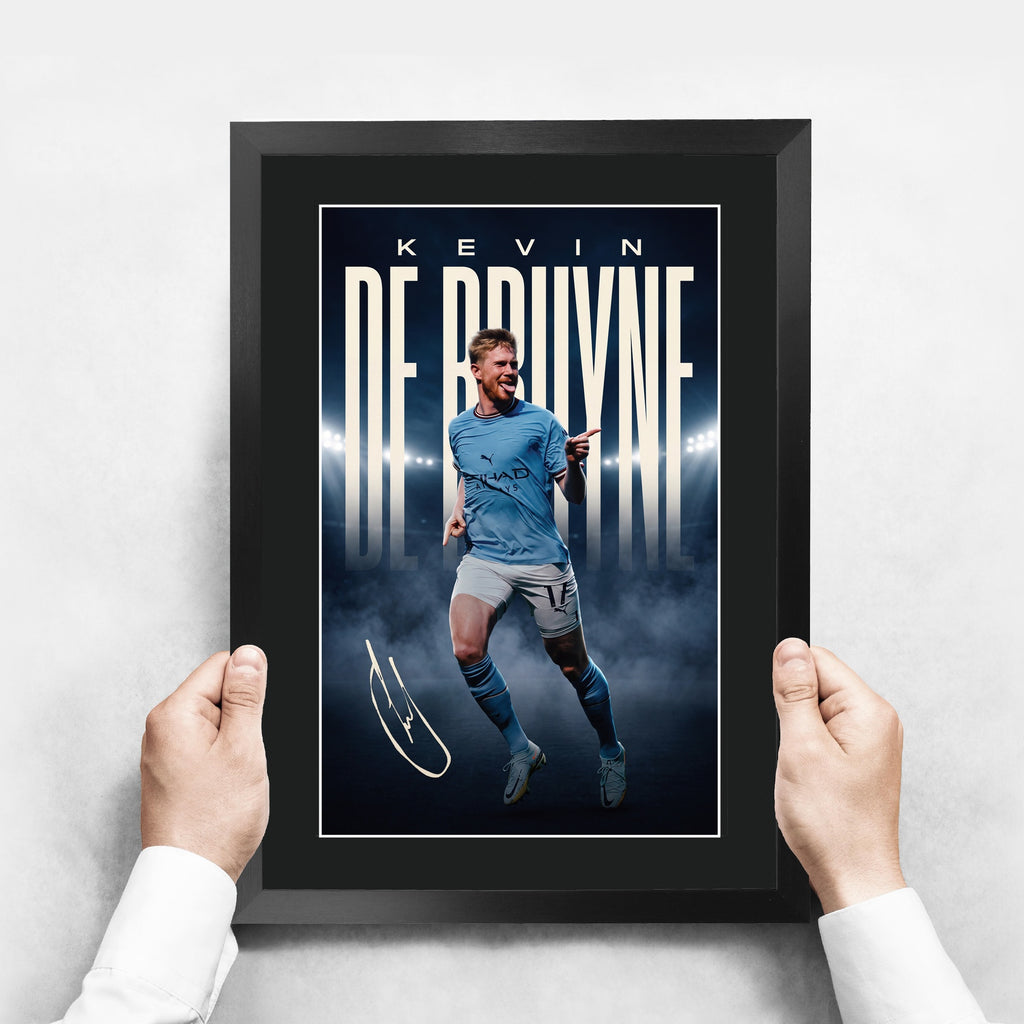 Kevin De Bruyne A3 framed print, view 3