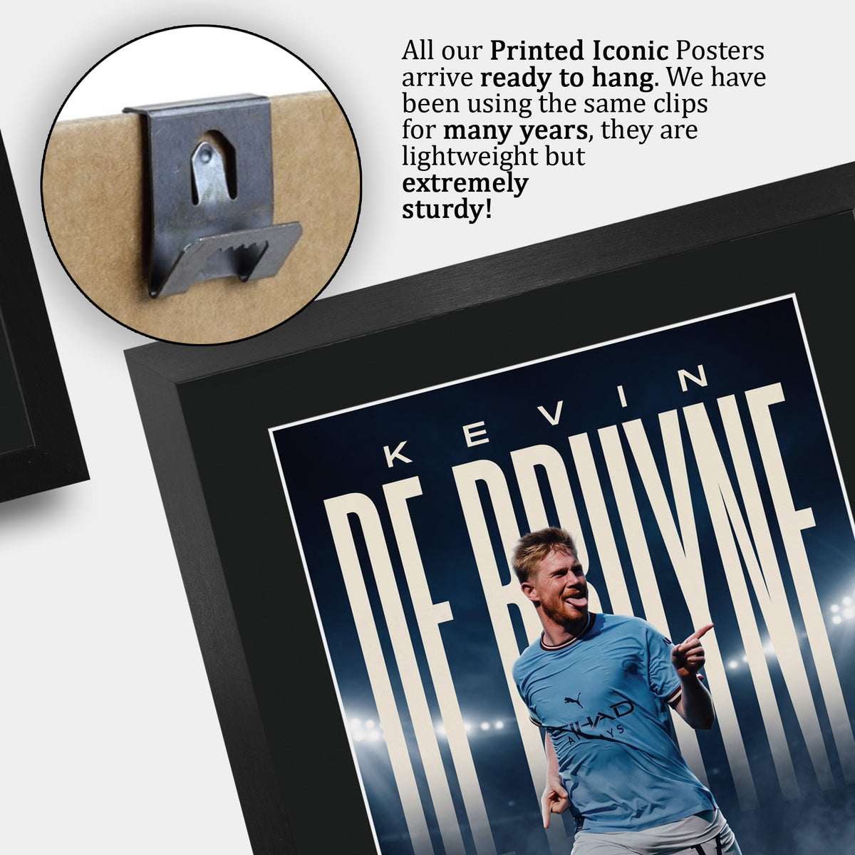 Kevin De Bruyne A3 framed print, view 5
