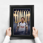 Sandro Tonali True Icon A3 framed print, view 3