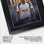 Sandro Tonali True Icon A3 framed print, view 4