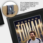 Sandro Tonali True Icon A3 framed print, view 5