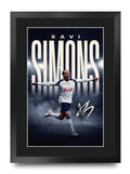 Xavi Simons True Icon A3 framed print