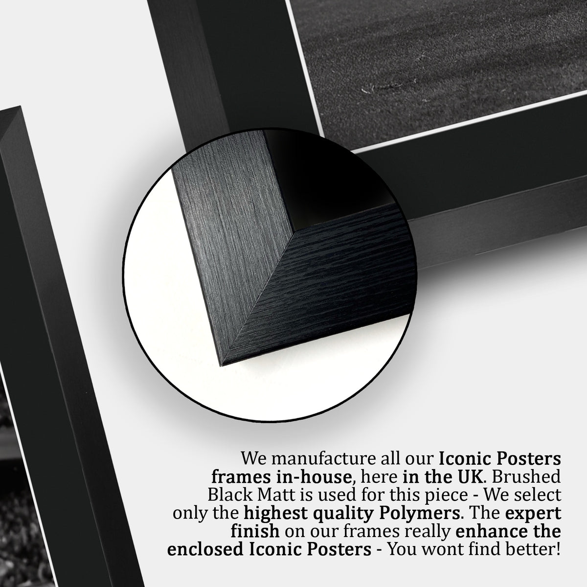 Cole Palmer Contrast Icon A3 framed print, view 6