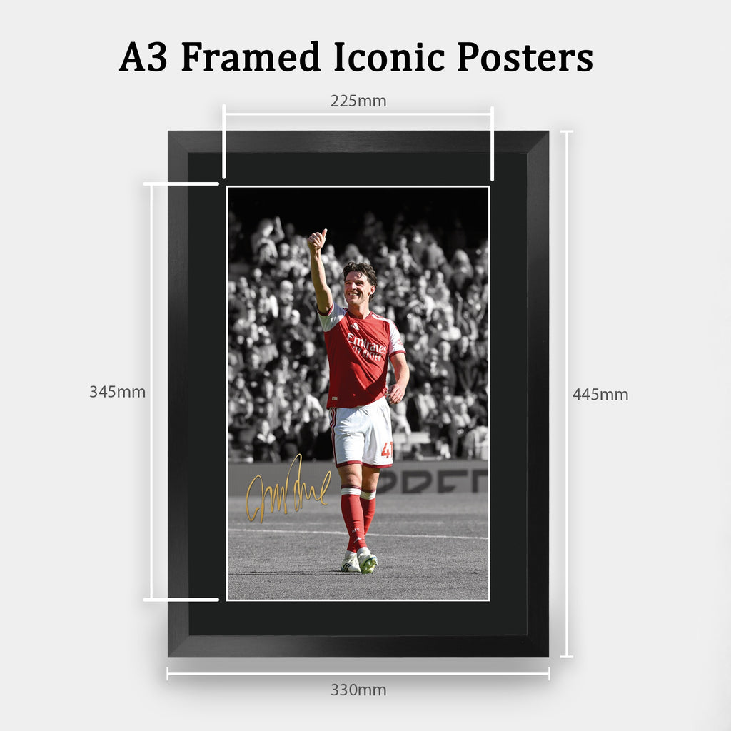 Declan Rice A3 framed print, view 2