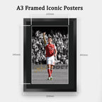 Declan Rice A3 framed print, view 2