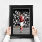 Declan Rice A3 framed print, view 3