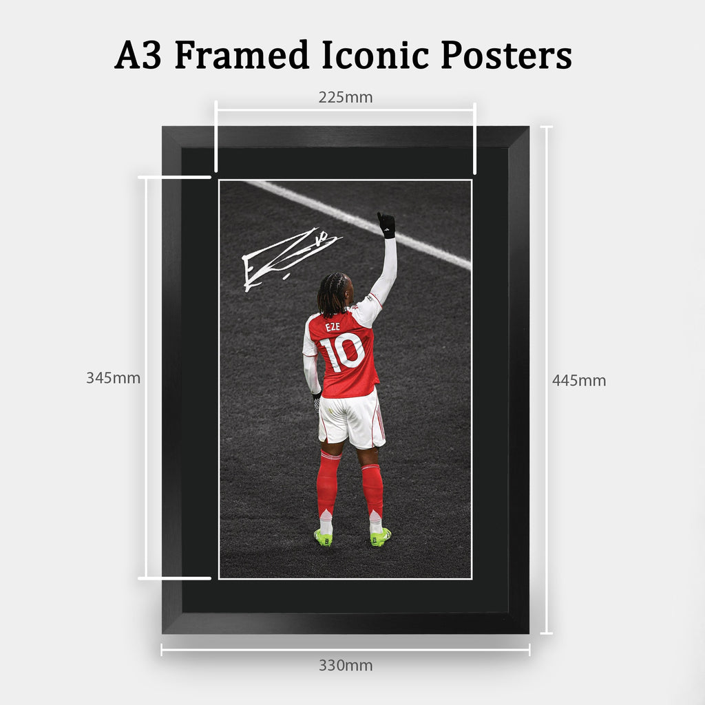 Eberechi Eze Contrast Icon A3 framed print, view 2