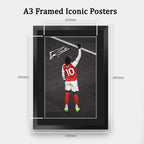 Eberechi Eze Contrast Icon A3 framed print, view 2