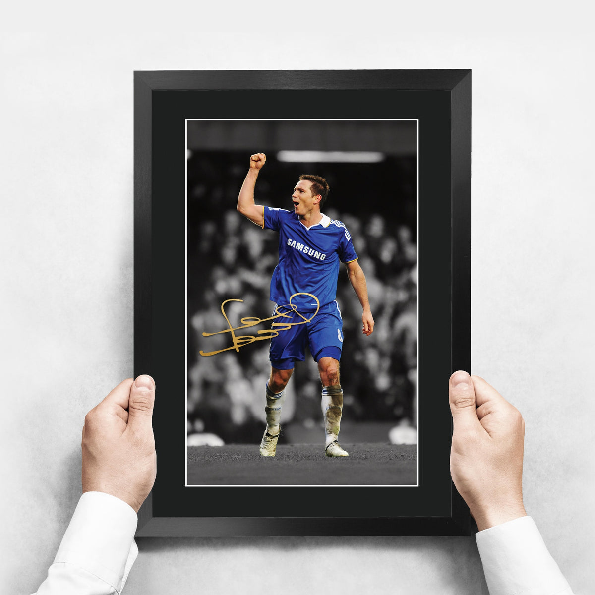 Frank Lampard Contrast Icon A3 framed print, view 3