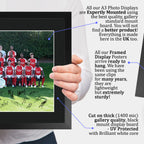 Arsenal Full Team 2026-2027 A3 framed print, view 4