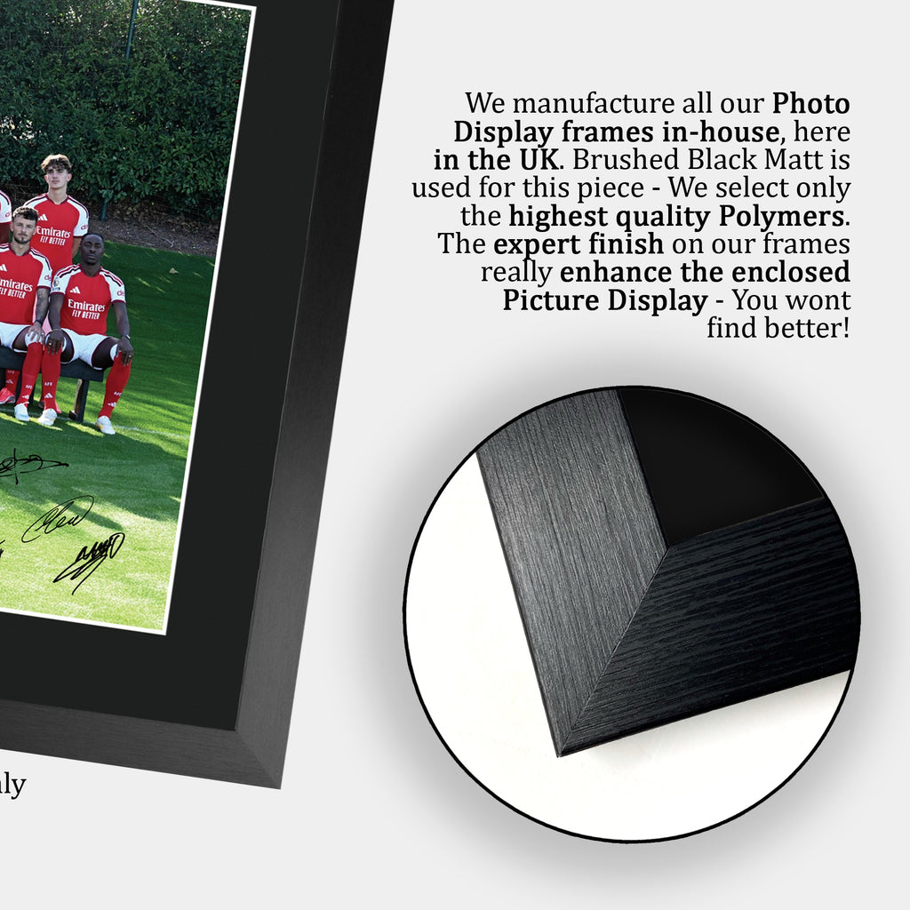 Arsenal Full Team 2026-2027 A3 framed print, view 6