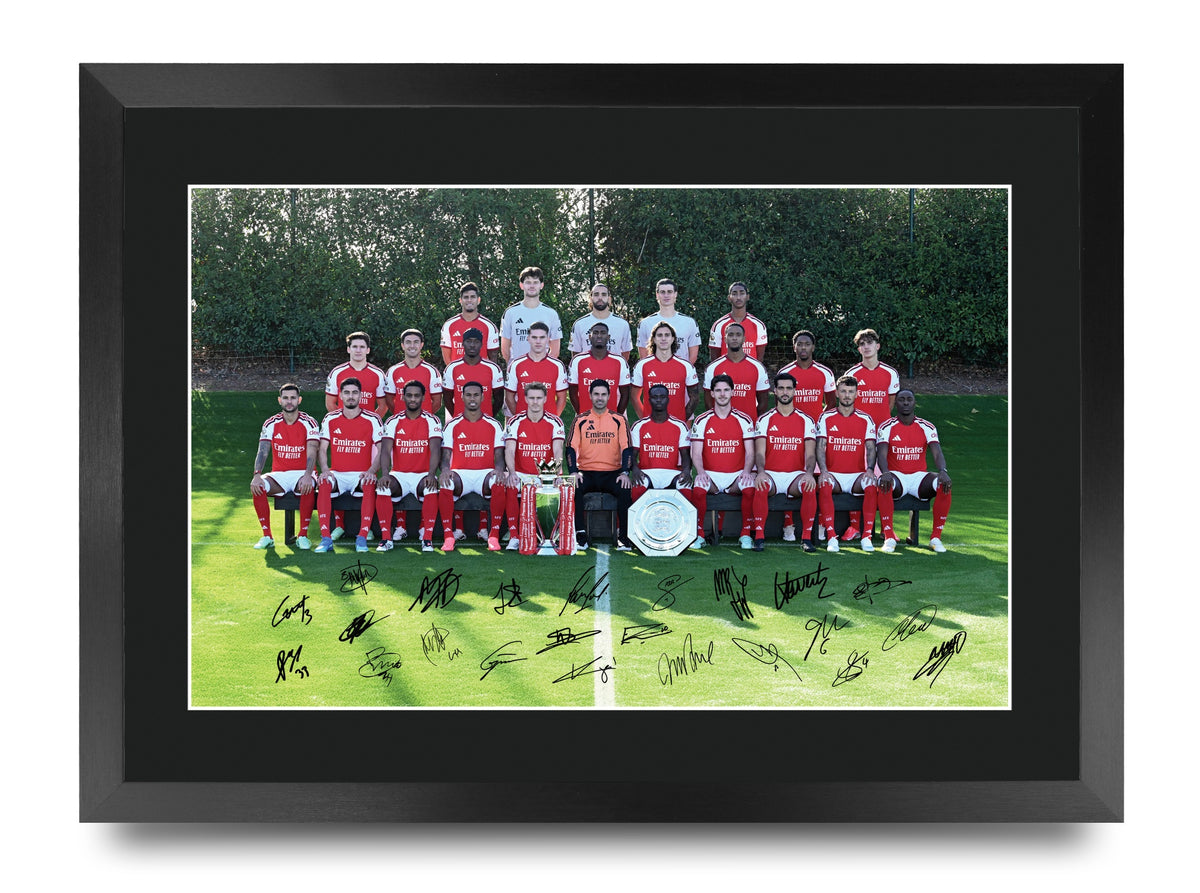 Gunners Full Team 2026-2027 A3 framed print
