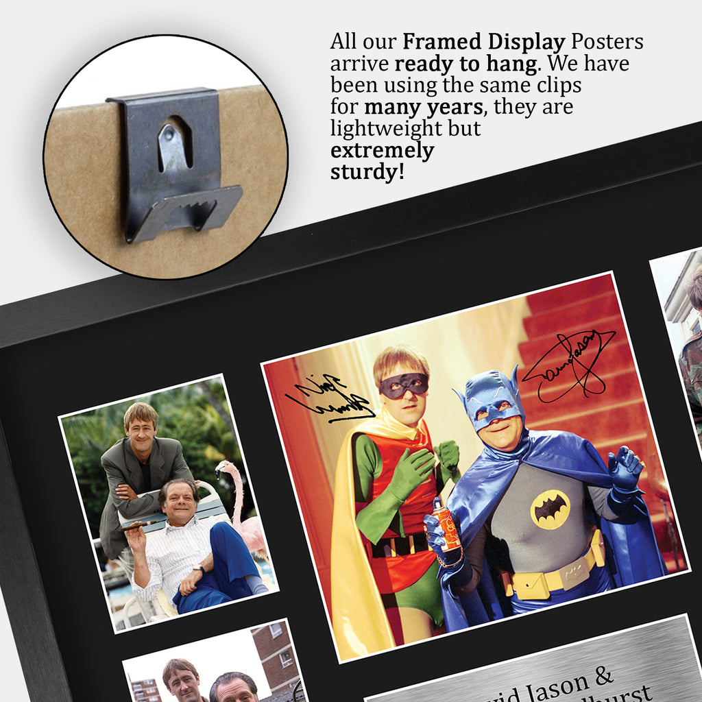 David Jason & Nicholas Lyndhurst Only Fools & Horses Del Boy & Rodney A3 framed print, view 5