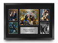 Brian Johnson & Angus Young A3 framed print