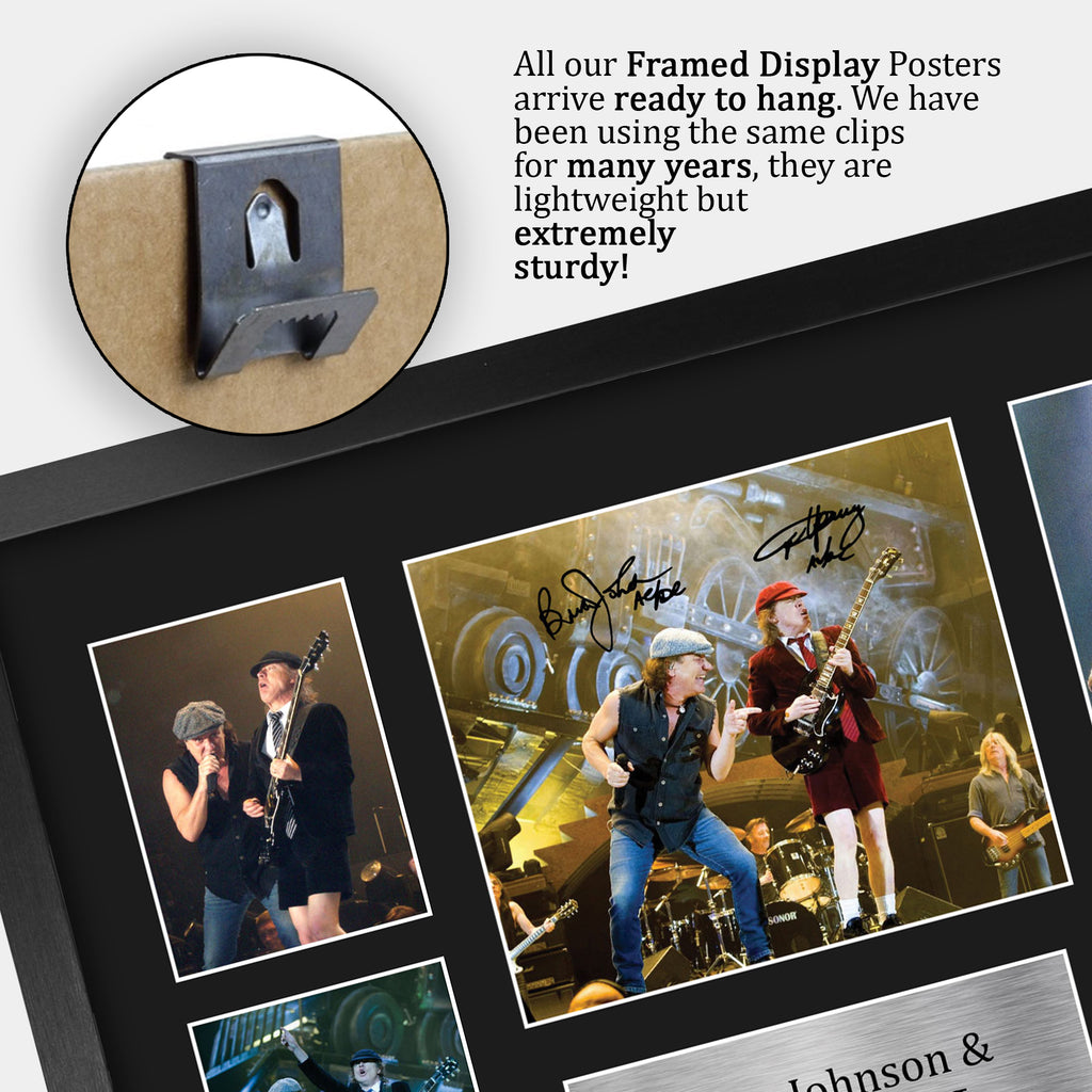 Brian Johnson & Angus Young A3 framed print, view 5