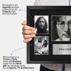 John Lennon The Beatles A3 framed print, view 3