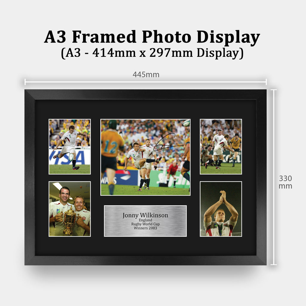 Jonny Wilkinson England A3 framed print, view 2