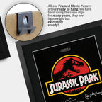 Jurassic Park Movie Poster The Cast A3 framed print, view 5