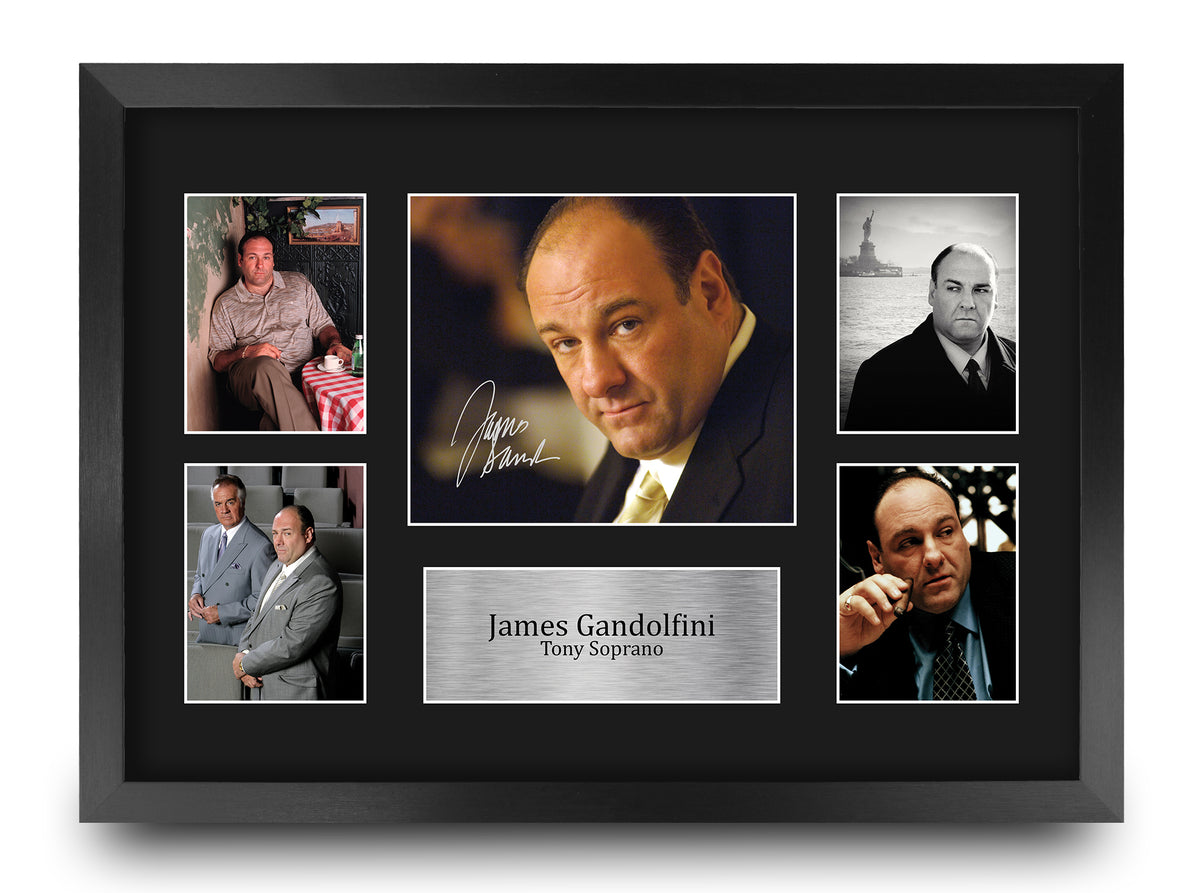 James Gandolfini Sopranos A3 framed print