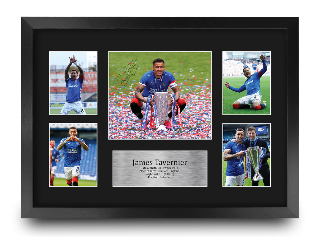 James Tavernier A3 framed print