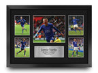 Jamie Vardy Leicester City A3 framed print