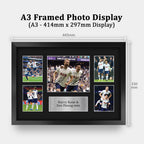 Harry Kane & Son Heung-min A3 framed print, view 2