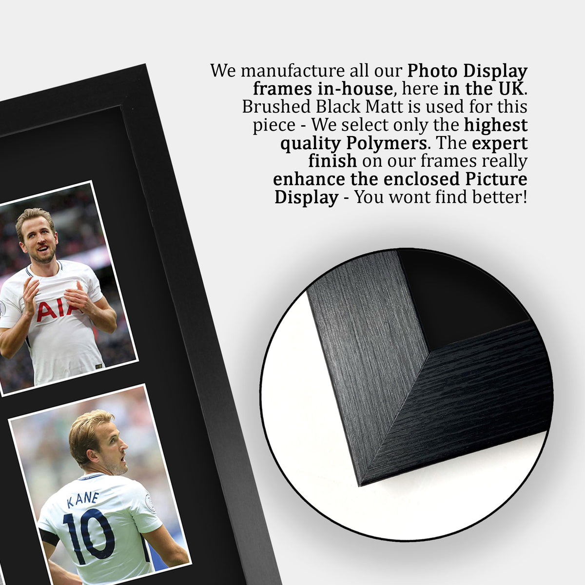Harry Kane Tottenham A3 framed print, view 6