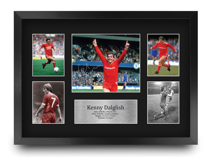 Kenny Dalglish A3 Framed Print