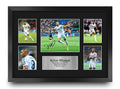 Kylian Mbappe Real Madrid A3 framed print