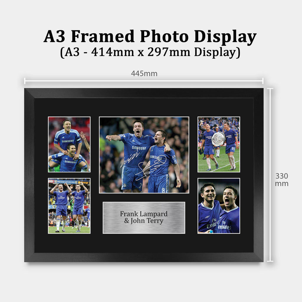 Lampard & Terry A3 framed print, view 2