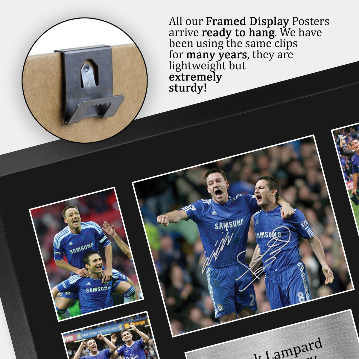 Lampard & Terry A3 framed print, view 5
